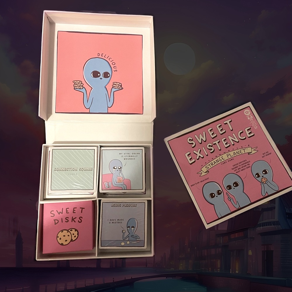 Sweet Existence Card Game by Nathan W. Pyle